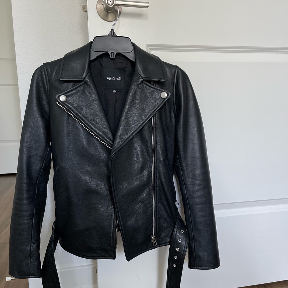 Madewell leather jacket
